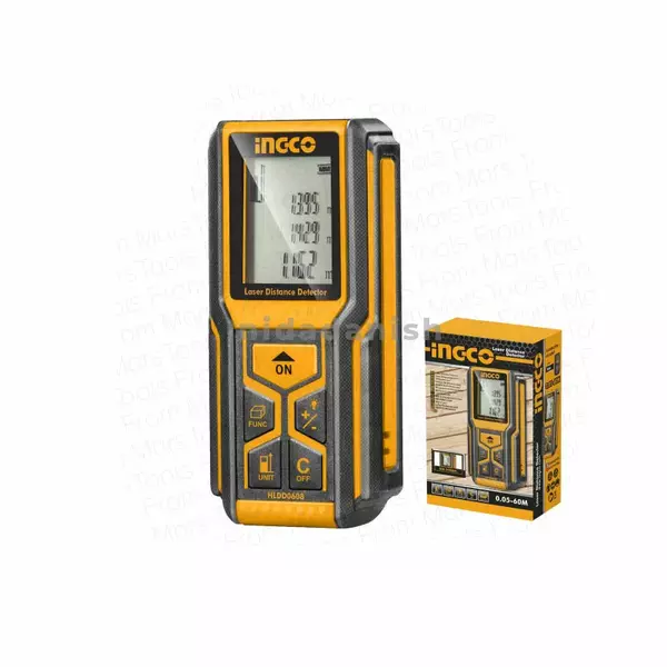 Ingco Laser Distance Detector Hldd0608 1 Ingco Laser Distance Detector Hldd0608