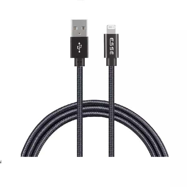 Esse Dyro Usb To Lightning Cable 2M Ecb-Uli27088 1 Esse Dyro Usb To Lightning Cable 2M Ecb-Uli27088