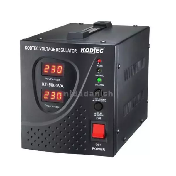 Kodtec Voltage Regulator Stabilizer 5000W Kt-5000Va 1 Kodtec Voltage Regulator Stabilizer 5000W Kt-5000Va
