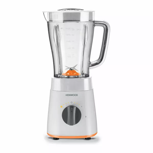 Kenwood Blender 2L Plastic Jug With Dry Grinder 500W Blp15.150Wh - 2 Plastic Jars Stainless Steel Blades Ice Crush Function 2 Speed With Pulse 1 Kenwood Blender 2L Plastic Jug With Dry Grinder 500W Blp15.150Wh - 2 Plastic Jars Stainless Steel Blades Ice Crush Function 2 Speed With Pulse
