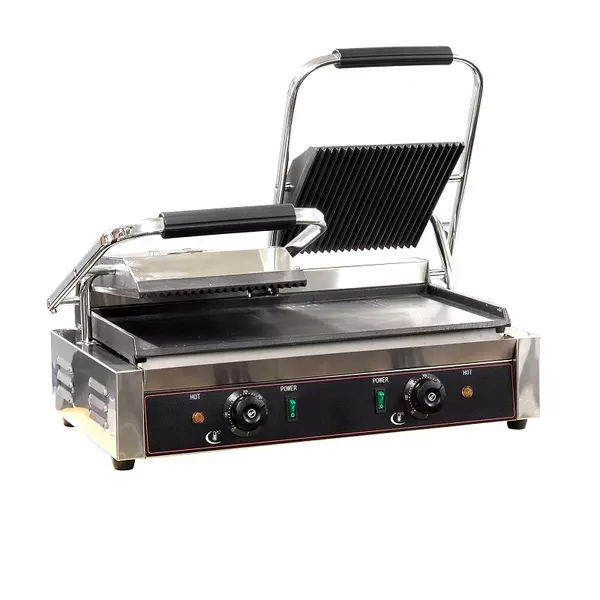 Generic Commercial Burger Griller Double Top 1 Generic Commercial Burger Griller Double Top