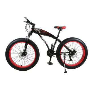 Generic Mountain Bike Fat Tyre Heavy Duty155 x 25 x 78cm Red & Black