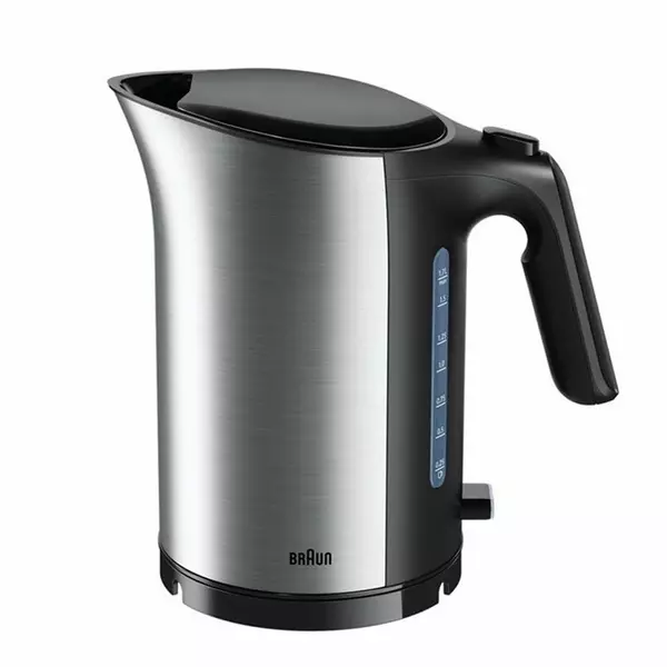 Braun Jug Kettle 1.7L Plastic With Water Guage 3000W Wk501Bi-Wk5110Bk Double Filling System Anti Scale Filter Soft Touch Handle Practical Flip Lid 1 Braun Jug Kettle 1.7L Plastic With Water Guage 3000W Wk501Bi-Wk5110Bk Double Filling System Anti Scale Filter Soft Touch Handle Practical Flip Lid
