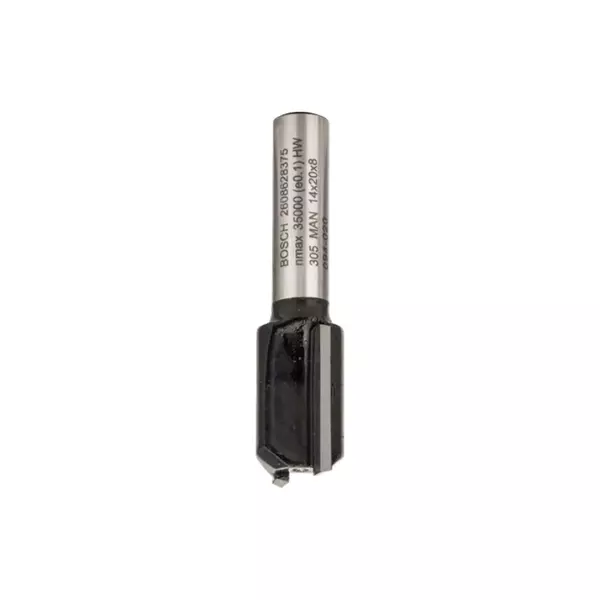Bosch Straight Bit 8Mm, 14 X 19.6 X 51Mm 2608628375 1 Bosch Straight Bit 8Mm, 14 X 19.6 X 51Mm 2608628375