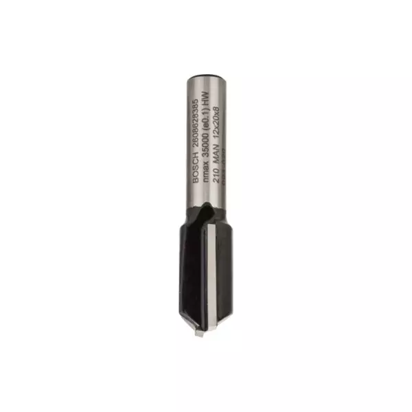 Bosch Straight Bit 8Mm, 12 X 19.6 X 51Mm 2608628385 1 Bosch Straight Bit 8Mm, 12 X 19.6 X 51Mm 2608628385