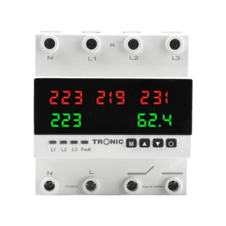 Tronic Automatic Phase Selector – 100A, 3-Phase + Neutral, Digital Control CO APS5-100