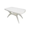 Cello Dining Table 6 Seat Angular 1360 x 840 x 715mm Multi-Color