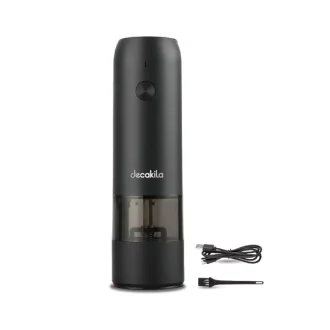 Decakila Pepper Grinder Electric Stainless Steel Body Carbon Steel Shaft 12w Kmtt023b grinding coarseness adjustment built in led lamp 3.7v battery