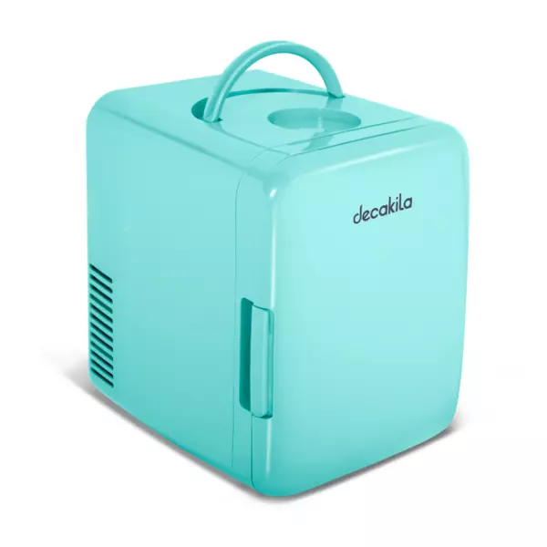 Decakila Refrigerator Mini 4L Electrothermal Cooling Ac And Dc Cooling And Heating 48W Kufg009L 5-18°C Cooling Capacity 65°C Heating Capacity 2M Dc Wire Length With Knobs 1 Decakila Refrigerator Mini 4L Electrothermal Cooling Ac And Dc Cooling And Heating 48W Kufg009L 5-18°C Cooling Capacity 65°C Heating Capacity 2M Dc Wire Length With Knobs