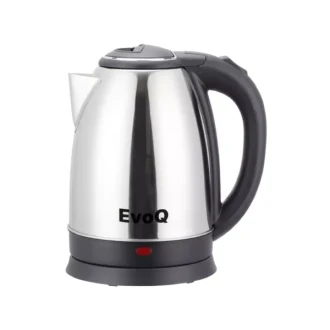 EvoQ Kettle 1.8L - Power 220-240V, 50/60Hz, 1500W, Features Automatic/Manual Switch Off, Silver Finish, EKT - 18SB