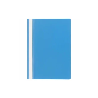 Generic Plastic Thick Flat File A4 Blue 1712