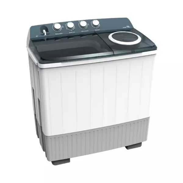 Hisense Washing Machine 16Kg, Twin Tub, Manual Big Knobs, Transparent Lid, Lint And Dra... 1 Hisense Washing Machine 16Kg, Twin Tub, Manual Big Knobs, Transparent Lid, Lint And Dra...