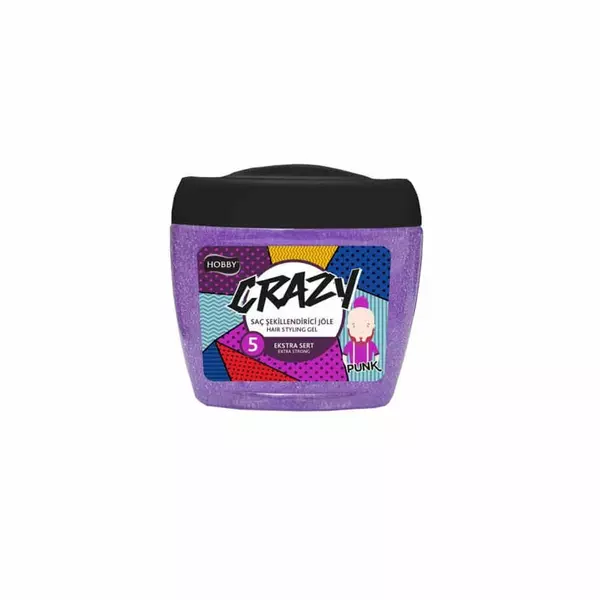 Hobby Hair Gel Crazy Styling Gel Extra Strong 700Ml, Aqua Gel For Men &Amp; Women, Professional Hairdressing, Fruity Scent, Alcohol Free (Pack Of 6) 1 Hobby Hair Gel Crazy Styling Gel Extra Strong 700Ml, Aqua Gel For Men &Amp; Women, Professional Hairdressing, Fruity Scent, Alcohol Free (Pack Of 6)