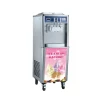 Generic Commercial Soft Serve Ice Cream Machine with 3 Dispensers 25L/H