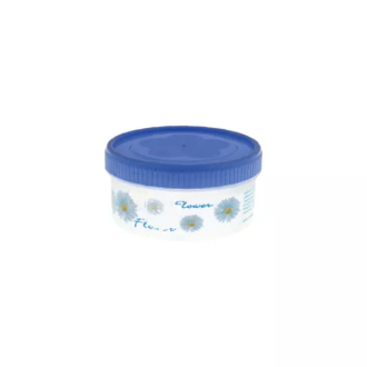 Cello Plastic Container Jar 500ml Printed (Pack of 12)