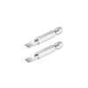 Total Magnetic Tip Screwdriver Bit SL6x1.0 50mm, S2 Industrial Steel 2pcs Set TAC16SL624