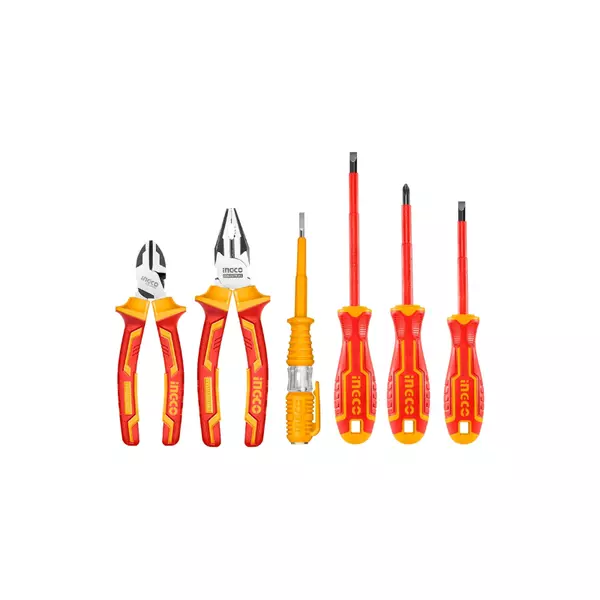 Ingco 6Pcs Insulated Hand Tools Set, Vde/Gs Certified Hkist3061 1 Ingco 6Pcs Insulated Hand Tools Set, Vde/Gs Certified Hkist3061