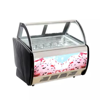 Generic Commercial Ice Cream Cold Display 12 Pots
