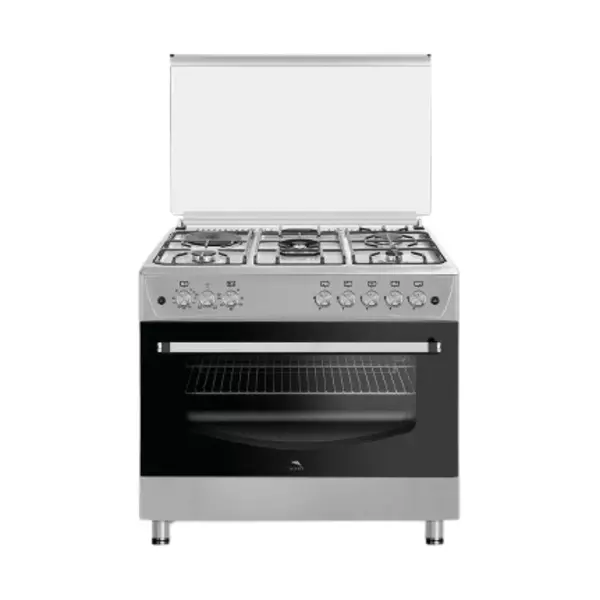 Dolphin Free Standing Cooking Range 90X60, 4 Gas Burners, 2 Electric Burner &Amp; Electric Oven, Inox Fs09060I-4G2E/E 1 Dolphin Free Standing Cooking Range 90X60, 4 Gas Burners, 2 Electric Burner &Amp; Electric Oven, Inox Fs09060I-4G2E/E