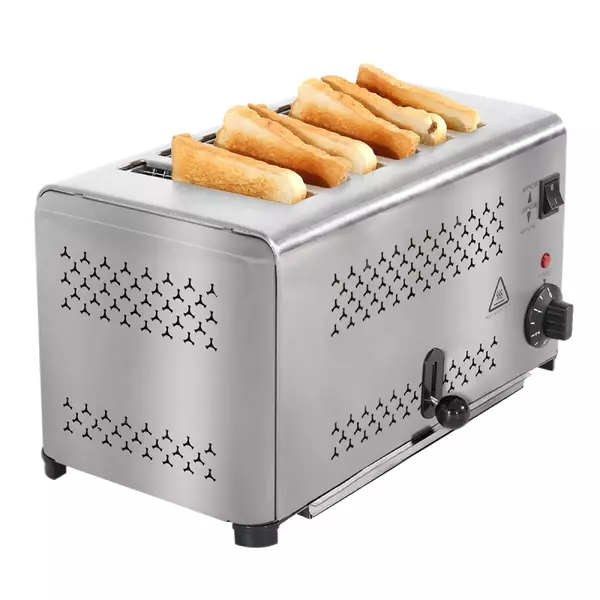 Commercial Bread Toaster 6 Slice 110-240V 1 Commercial Bread Toaster 6 Slice 110-240V