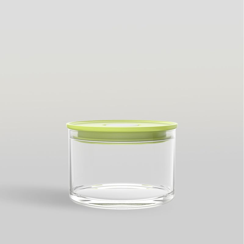 Ocean Norma Glass Jar Bright Green 385Ml 5B23314G0003 2 Ocean Norma Glass Jar Bright Green 385Ml 5B23314G0003