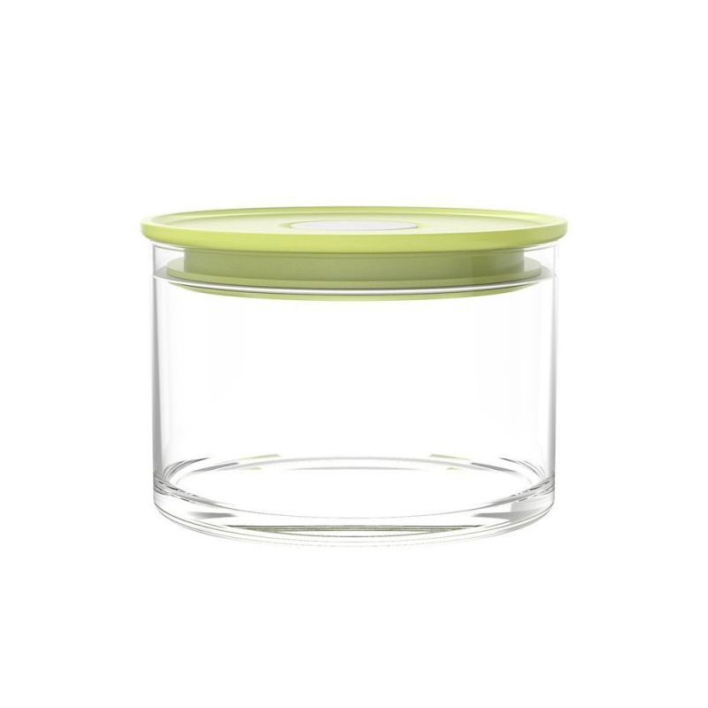 Ocean Norma Glass Jar Bright Green 385Ml 5B23314G0003 1 Ocean Norma Glass Jar Bright Green 385Ml 5B23314G0003