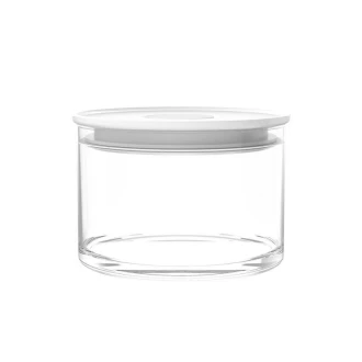 New Arrivals 6 Ocean Norma Glass Jar Pure White 385Ml 5B23314G0004