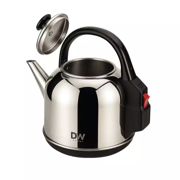 Digiwave Electric Kettle 5L 1600W Overheat Protection, Stainless Steel Dw-Sk-1097 1 Digiwave Electric Kettle 5L 1600W Overheat Protection, Stainless Steel Dw-Sk-1097