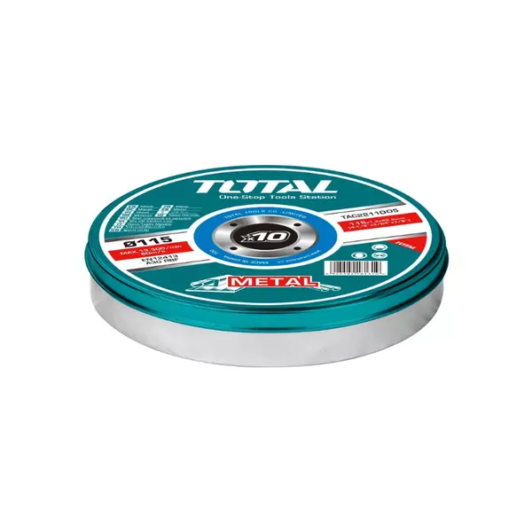 Total Abrasive Cutting Disc 4&Quot; For Metal 10Pcs Tac2211005 1 Total Abrasive Cutting Disc 4&Quot; For Metal 10Pcs Tac2211005