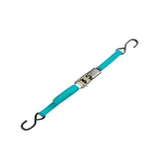 Total Car Ratchet Tie Down/Ratchet Straps 0.8T x 4.5m with S Hook THTRS08452