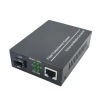 Fiber Optical Media Converter 1 Port SFP to 1 RJ45 Gigabit Optical Fiber Ethernet 10/100/1000M