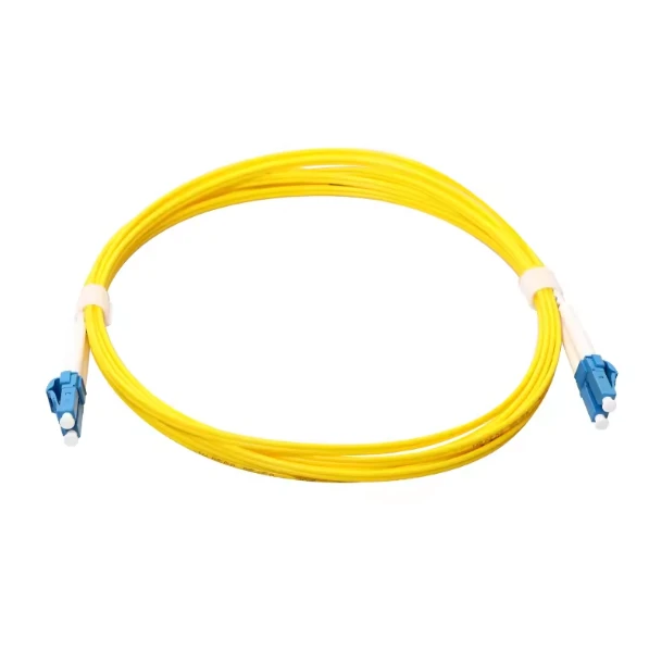 Fiber Optic Patch Cord Lc/Upc-Lc/Upc Single Mode Duplex 2 Meters G657A1-Lszh 2 Fiber Optic Patch Cord Lc/Upc-Lc/Upc Single Mode Duplex 2 Meters G657A1-Lszh