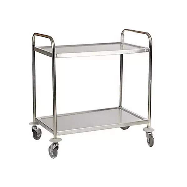 Generic Commercial Food Serving Trolley Stainless Steel 1 Generic Commercial Food Serving Trolley Stainless Steel