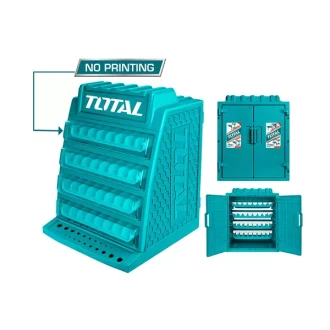 Total Drill Bit Set With Drill Bits & Display Box 260pcs TAKD2608M-1 / TAKD2688
