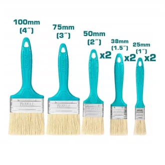 Total Paint Brush Set 8pc THT8450801