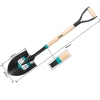 Total Garden Steel Shovel with Wooden Handle THTHW0101