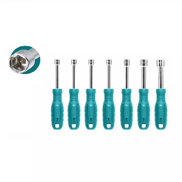 Total Screw Driver Nut 7Pcs Set Tnss0701 1 Total Screw Driver Nut 7Pcs Set Tnss0701