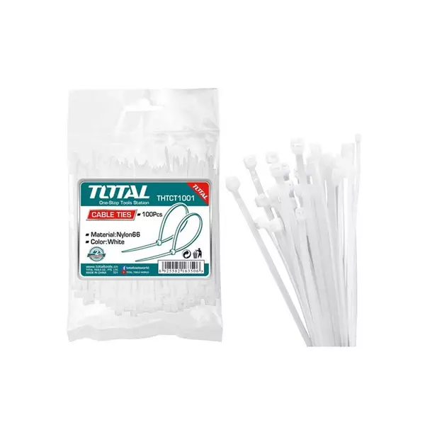Total Cable Ties 600Mm White Thtct6001 1 Total Cable Ties 600Mm White Thtct6001