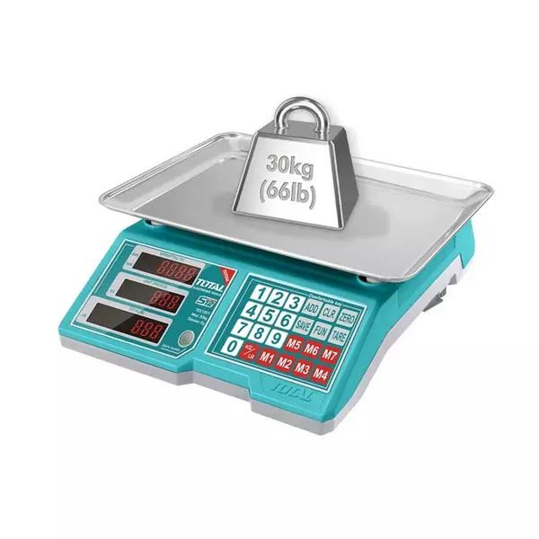 Total Electronic Scale Cordless Lithium Ion 30Kg Tes1201 1 Total Electronic Scale Cordless Lithium Ion 30Kg Tes1201