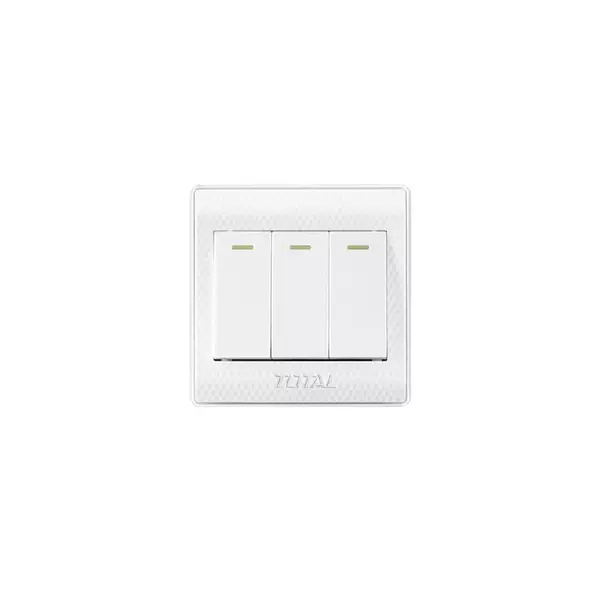 Total 3 Gang Switch Electric 1 Way 16A Thessh03101 1 Total 3 Gang Switch Electric 1 Way 16A Thessh03101
