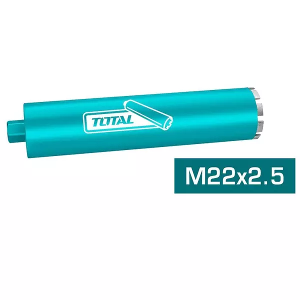 Total Hole Saw Diamond Core Bit For Concrete 152Mm Tac2811521 1 Total Hole Saw Diamond Core Bit For Concrete 152Mm Tac2811521