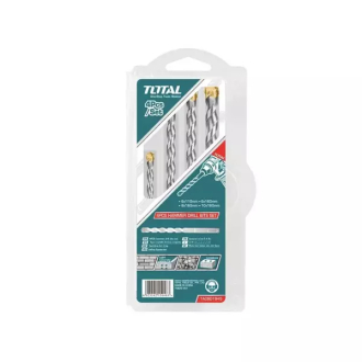 Total Drill Bit Hammer Set 4pcs TACSD1945