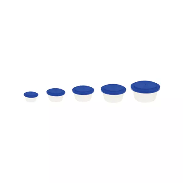 Cello Plastic Container Ultra Fresh Plain 5Pc Set (Pack Of 3) 1 Cello Plastic Container Ultra Fresh Plain 5Pc Set (Pack Of 3)