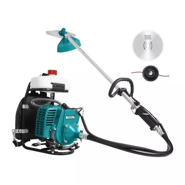 Total Gasoline Grass Trimmer &Amp; Bush Cutter 0.81Kw/30.5Cc Petrol Powered With Two Stroke Motor Tp31261-2 1 Total Gasoline Grass Trimmer &Amp; Bush Cutter 0.81Kw/30.5Cc Petrol Powered With Two Stroke Motor Tp31261-2