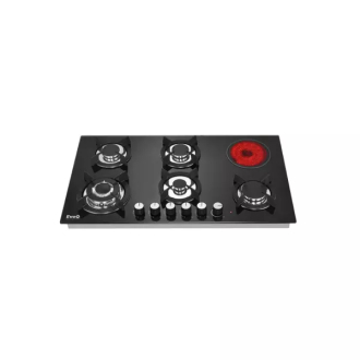 EvoQ Built‑In Gas Hob 90 × 51 cm EH‑951GC
