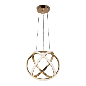Tronic Chandelier Three Colour LED Light WH 25CL-07-GO-TC