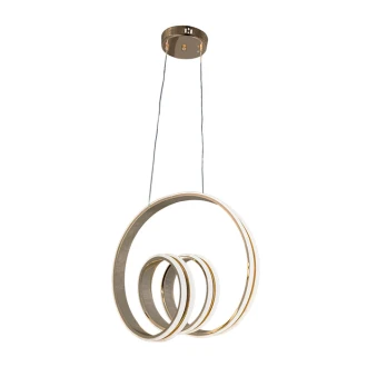 Tronic Chandelier Three Colour LED Light WH 25CL-13-GO-TC