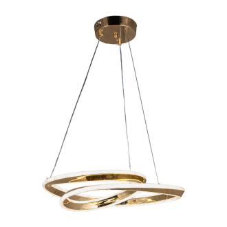 Tronic Chandelier Three Colour LED Light WH 25CL-15-GO-TC