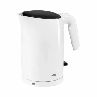 Braun Jug Kettle 1.7L Plastic with Water Guage 3000W WK303BI-WK3110WH Removable Filter Practical Flip Lid Convinient Handle Compact Footprint