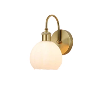 Tronic Wall Lamp PL 2524-GL-WH